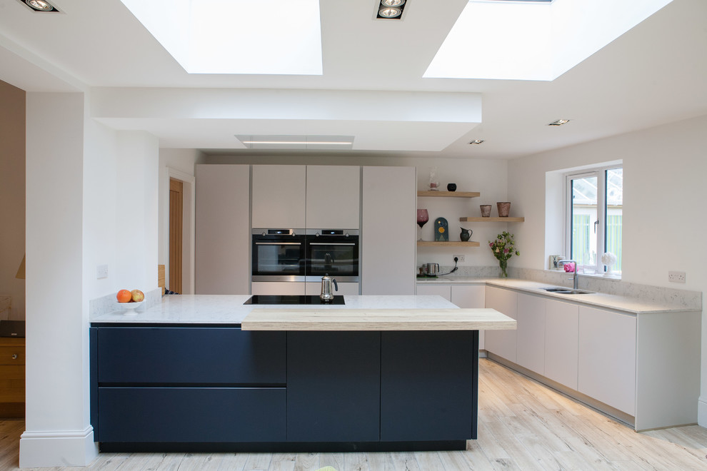 Modern open plan kitchen living room - Modern - Kitchen - Other - by