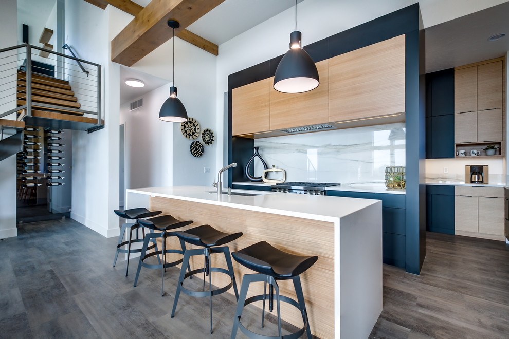 Modern Organic Eagle, ID Contemporary Kitchen Boise by Azure