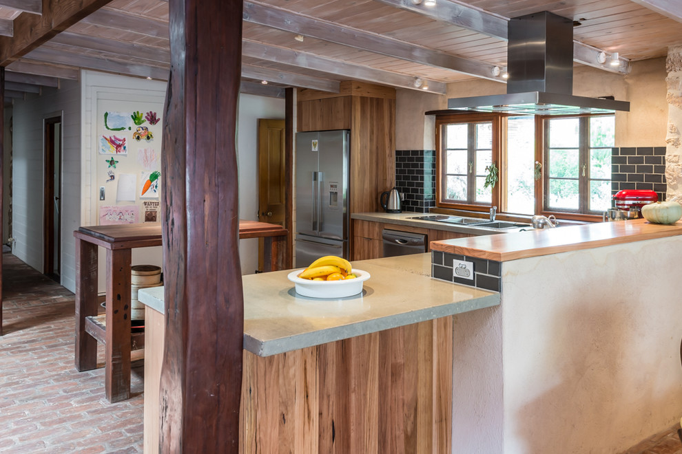 Modern Rustic Kitchen - Langhorne Creek, SA - Rustic - Kitchen ...