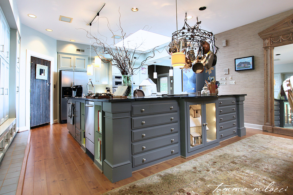 Kitchen - eclectic kitchen idea in Other