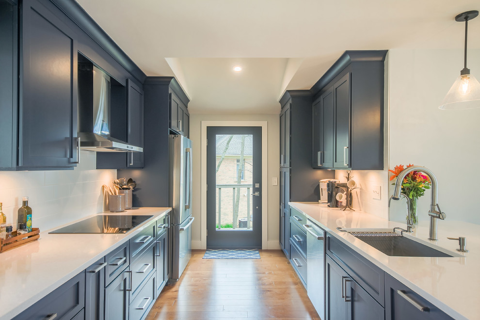 Modern Sapphire Kitchen Modern Kitchen Detroit by Dream