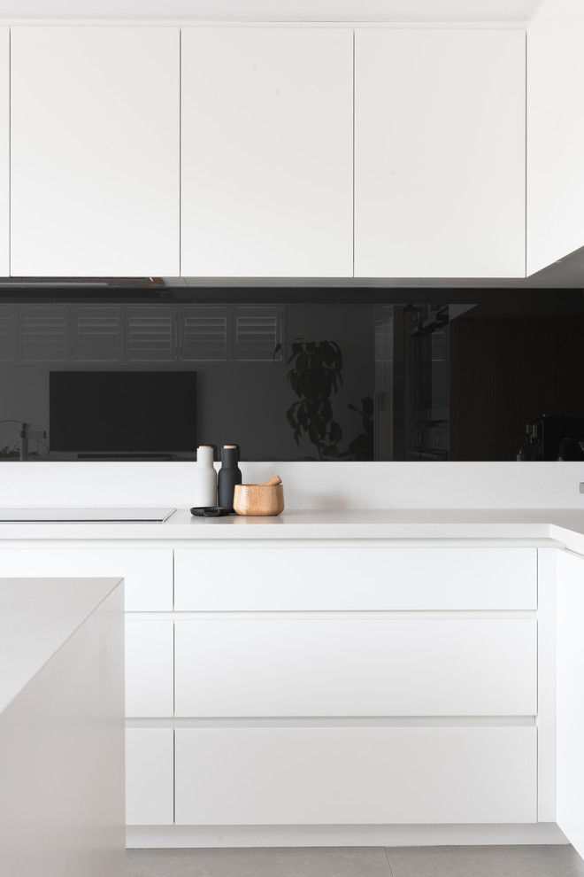 This is an example of a scandi kitchen in Perth.