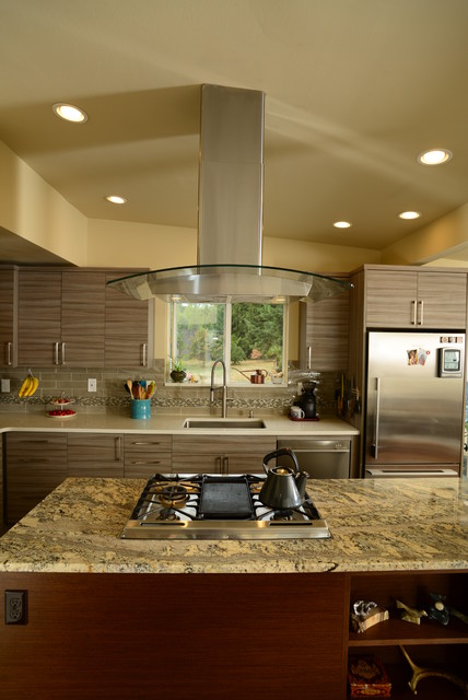 Modern Spacious State Of The Art Kitchen Modern Kitchen Seattle By Renewal Remodels And Additions Houzz