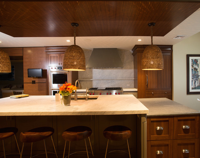 Modern Transitional Kitchen Moderne Cuisine New York par