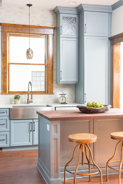 Trending Now: 11 Popular Kitchens That Rock Not-White Cabinets