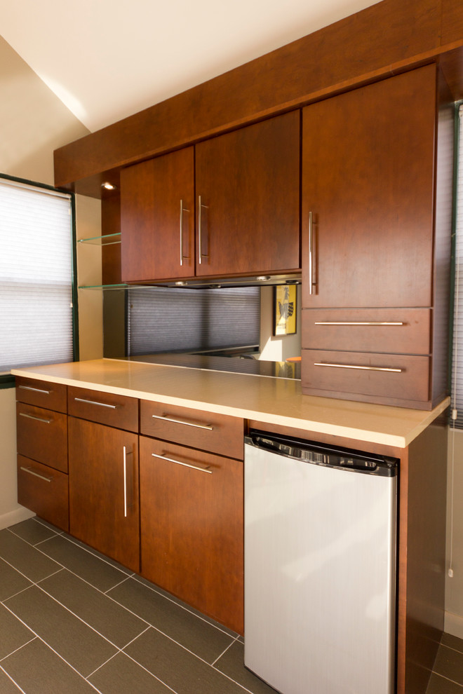 Modern wet bar design project - Contemporary - Kitchen - Chicago - by Design Inside - Chicago