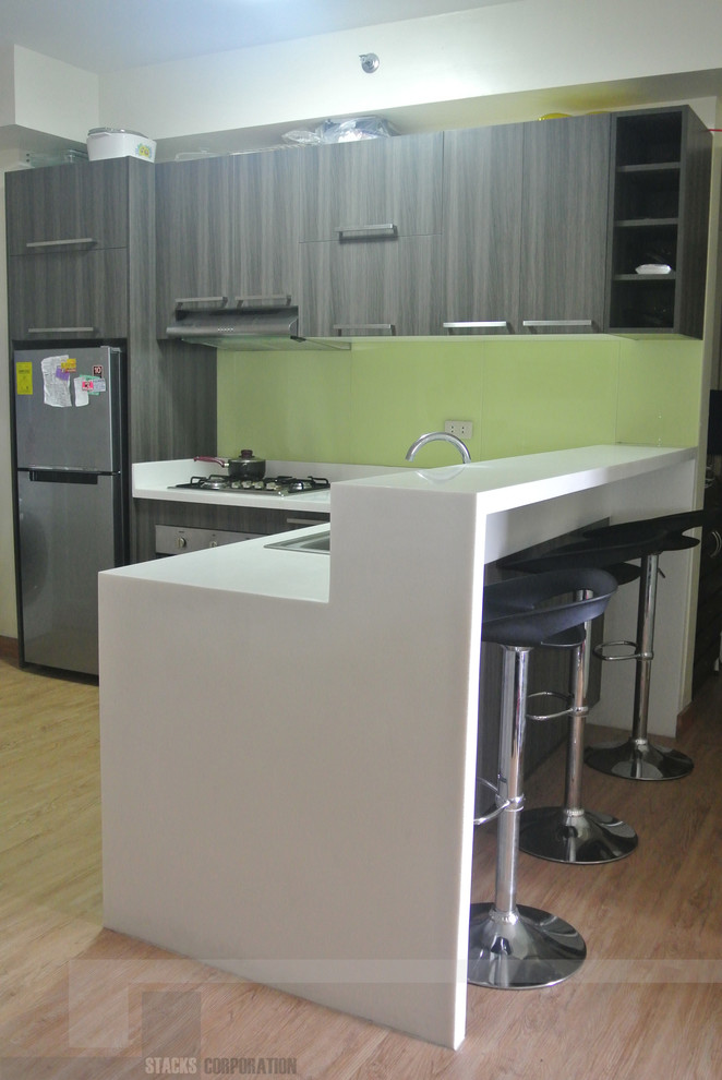 Modular Kitchen Cabinets In Sta Mesa, How To Make Melamine Kitchen Cupboards In Philippines