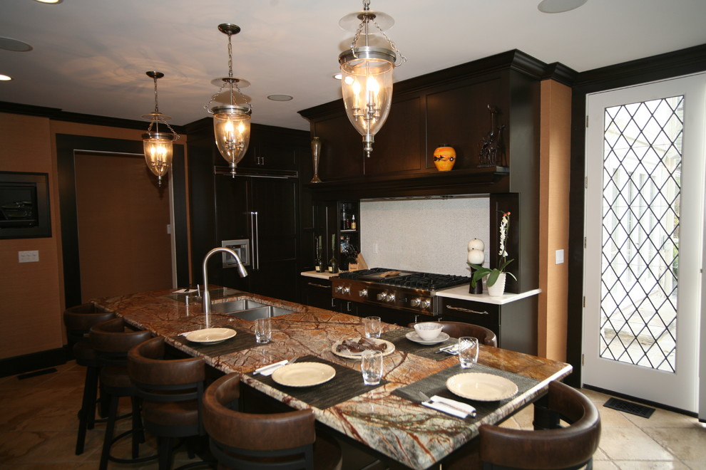 Montclair Kitchen Renovation Designed by Larissa Klassisch Küche