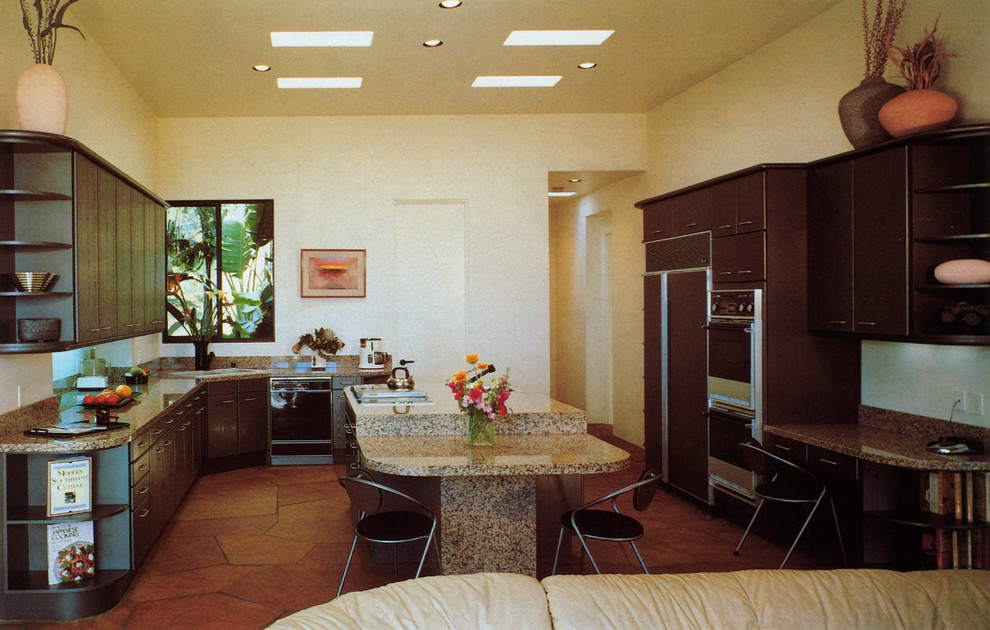 Inspiration for a modern kitchen remodel in Santa Barbara