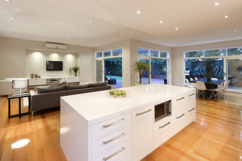 Moorabbin Street, Sandringham Contemporary Kitchen Melbourne by