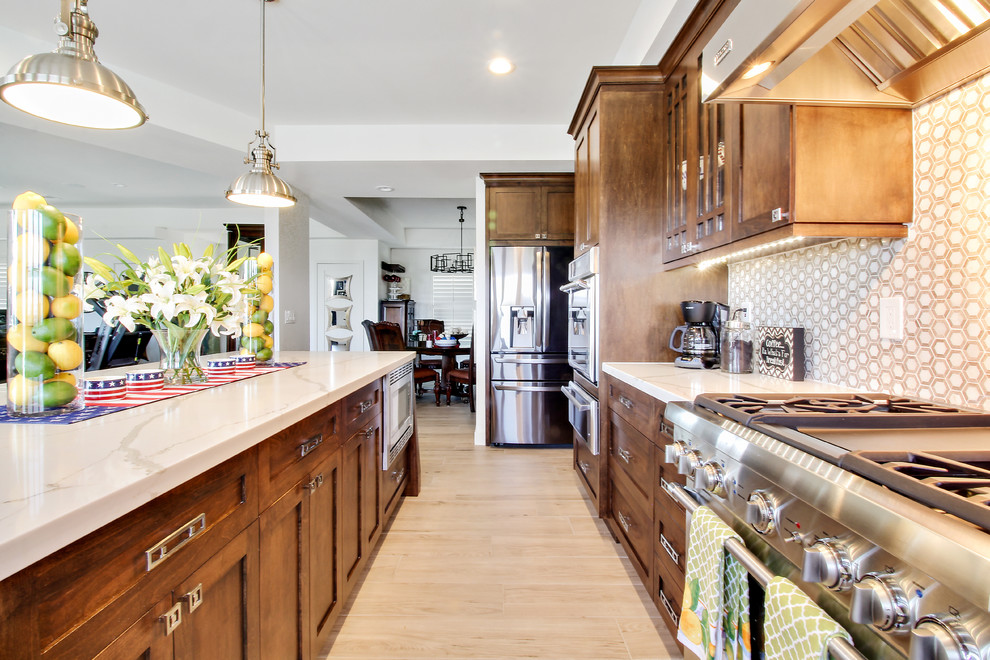Midcentury Kitchen Los Angeles by Norm Tessier