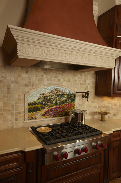 Mosaic Tile Backsplash - Traditional - Kitchen - Minneapolis - By John 