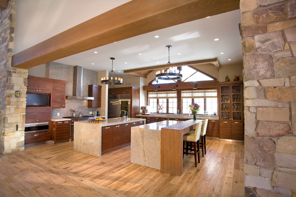 Mountain Modern Contemporary Kitchen Denver by W Design