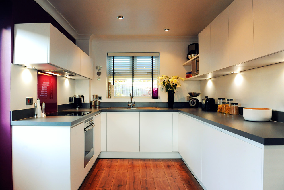 Example of a trendy kitchen design in Other