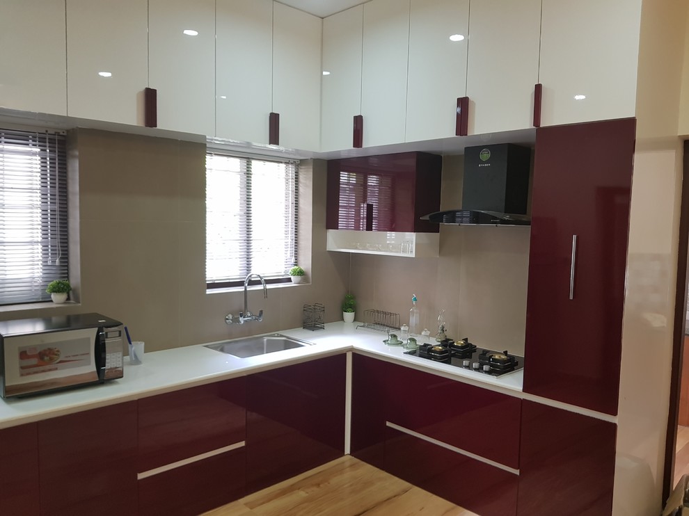 Mr.Rajeev Interior project,Haripad Modern Kitchen Other by