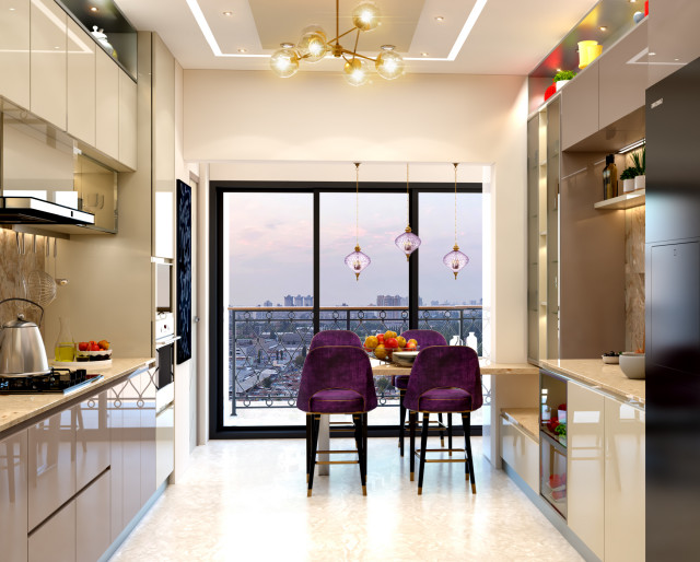 Mr. Sunny Roy's Luxury Modern Kitchen | Kolkata West Bengal | CDI - Modern - Kitchen - Kolkata ...