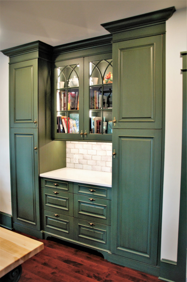 Mt. Laurel Gaelic Style Kitchen and Family Room Remodel Transitional