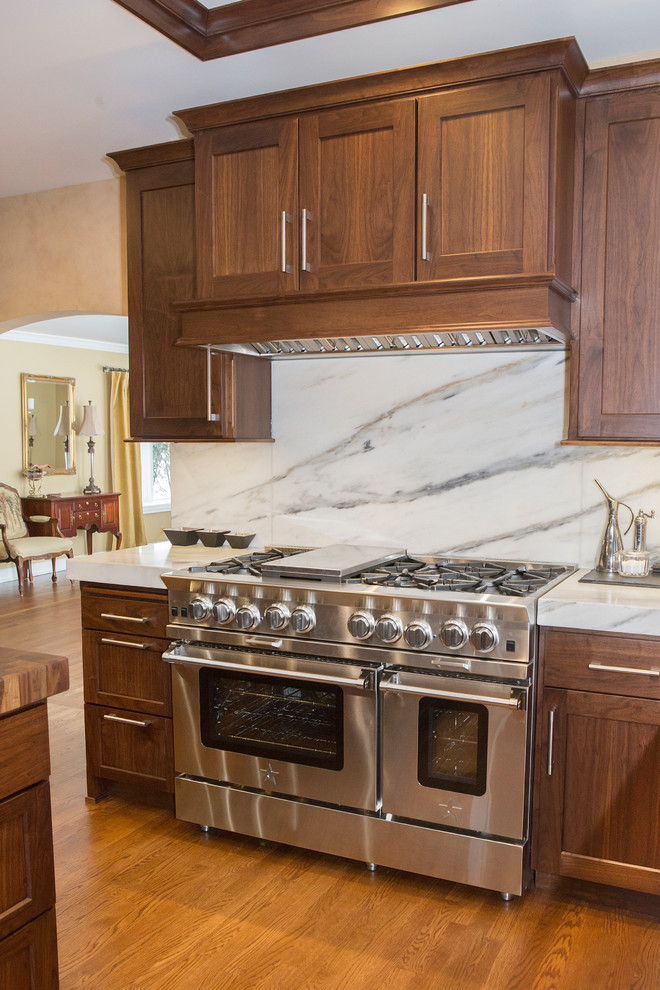 Mt. Prospect Kitchen Addition with Walnut Transitional