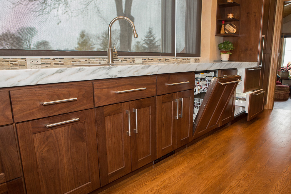 Mt. Prospect Kitchen Addition with Walnut Transitional