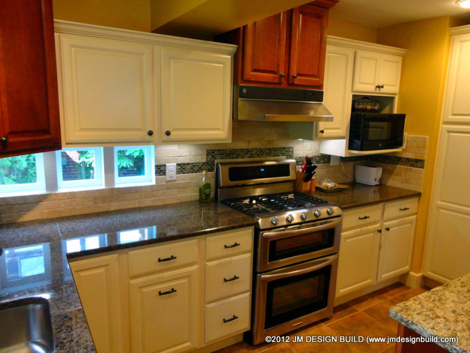Multi Colored Cabinet Ideas - Traditional - Kitchen - Cleveland - by JM ...