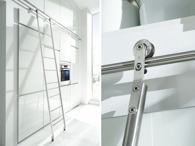 MWE - SLIDING LADDERS WITH AUTO-STOP FUNCTION - Modern - Kitchen -  Vancouver - by Bradford Hardware | Houzz UK