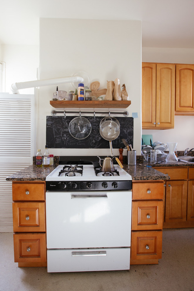 Photo of a bohemian kitchen in San Francisco.