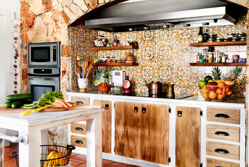 Mixer Stand Design  Eclectic kitchen, Eclectic kitchen design, Outdoor  kitchen design