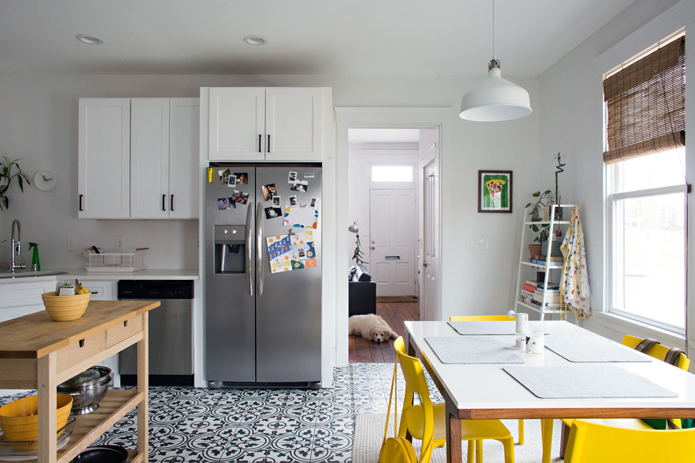 Inspiration for an eclectic kitchen remodel in Cincinnati