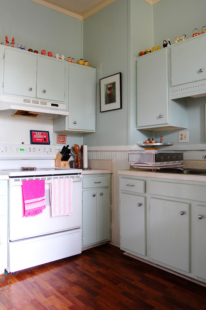 Inspiration for an eclectic kitchen remodel in New York