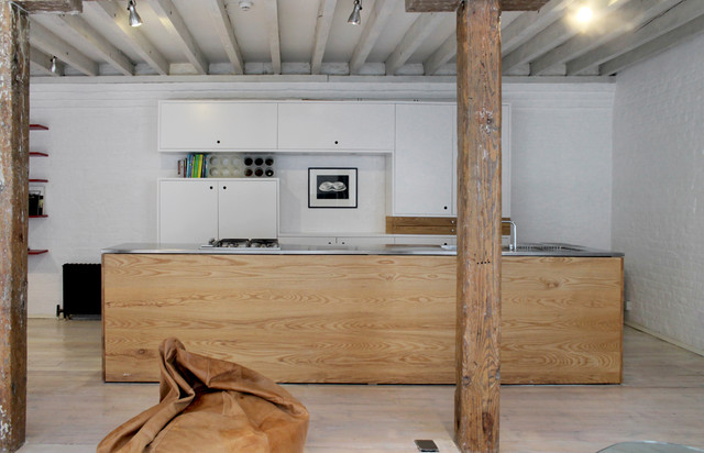 My Houzz: White and Bright Transformation of a Central London Loft