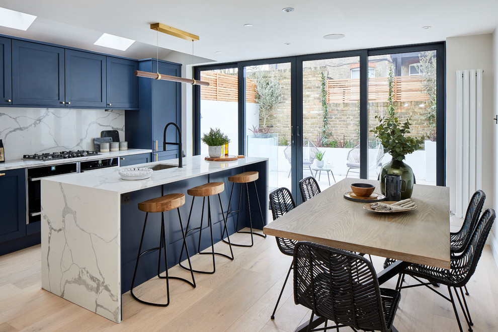 Mysore Two Bed Contemporary Kitchen London By Burbeck Project Management