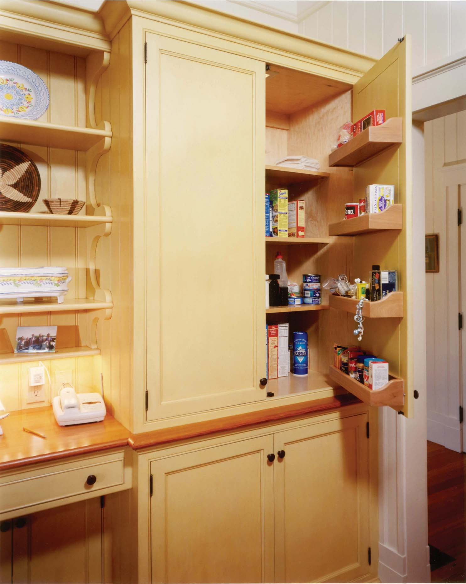 custom cabinet makers near me on 75 Beautiful Craftsman Kitchen With Yellow Cabinets Pictures Ideas June 2021 Houzz