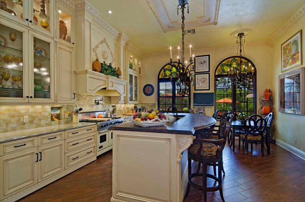 Naples, FL 41 West Estate Home Victorian Kitchen Miami by Certified Luxury Builders