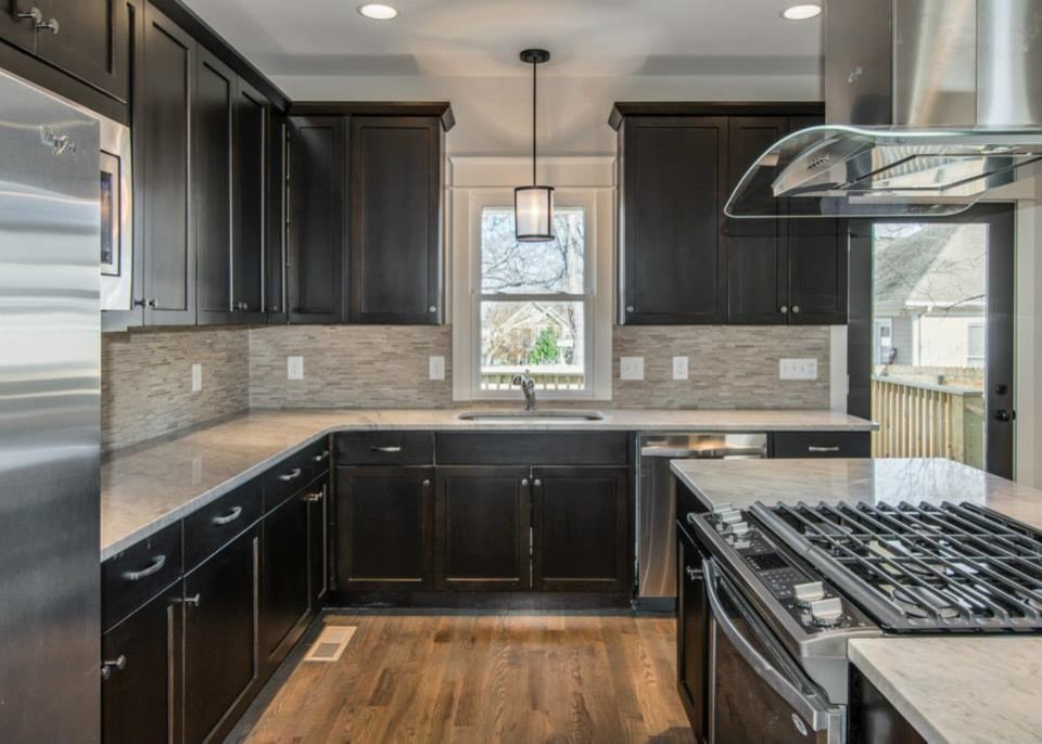 Nashville New Construction Espresso Transitional Kitchen