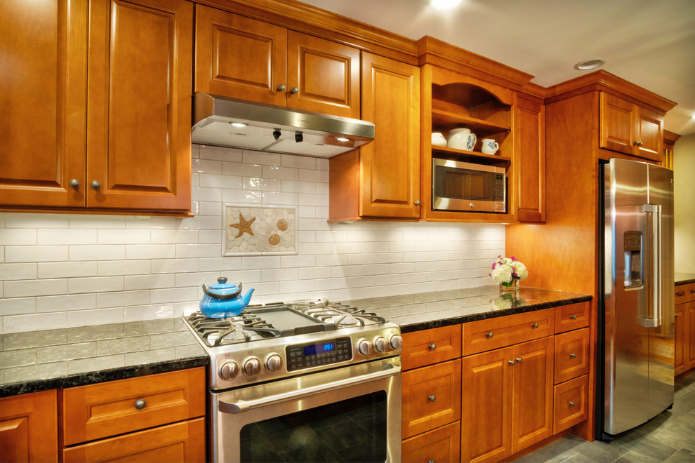 Natural Maple Kitchen Traditional Kitchen Boston by White Wood
