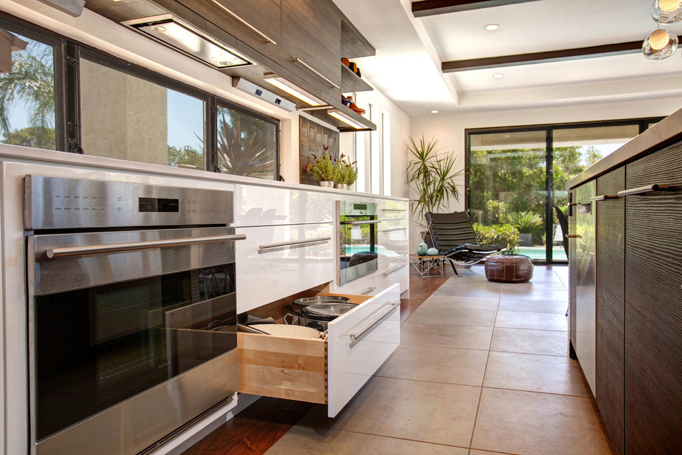 Natural Modern Kitchen Contemporary Kitchen San Diego by