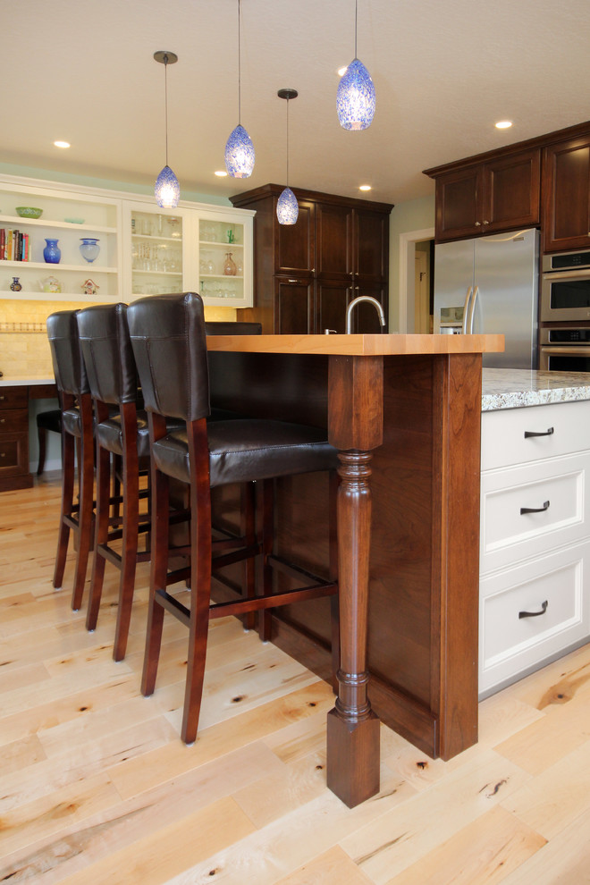 Naturally Luminous In Scotts Valley Traditional Kitchen San