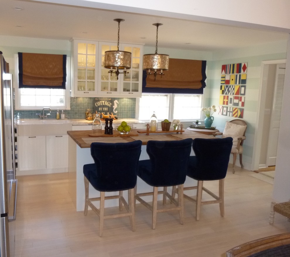 Nautical Inspired Kitchen - Coastal - Kitchen - New York - by NJ ...