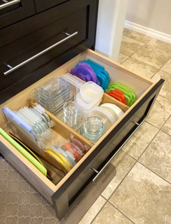 dividers for Tupperware - Professional Organiser Melbourne - Space and Time