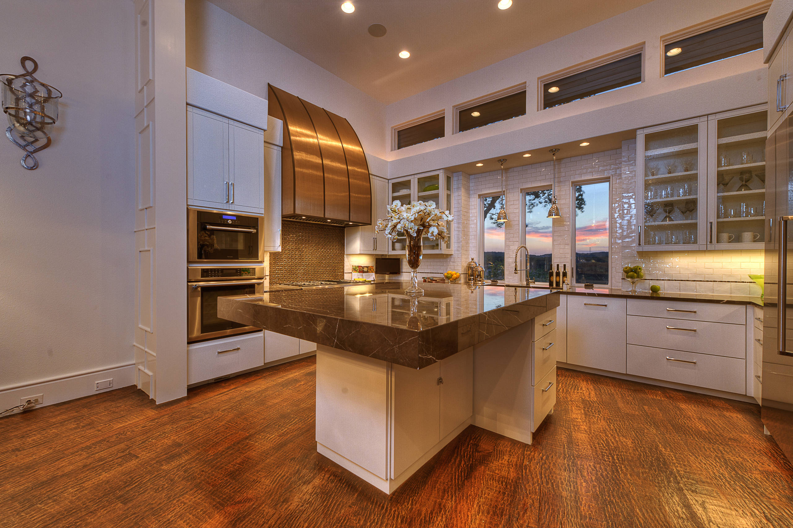 18 Beautiful Kitchen With Zinc Countertops And Subway Tile Backsplash Pictures Ideas October 2020 Houzz