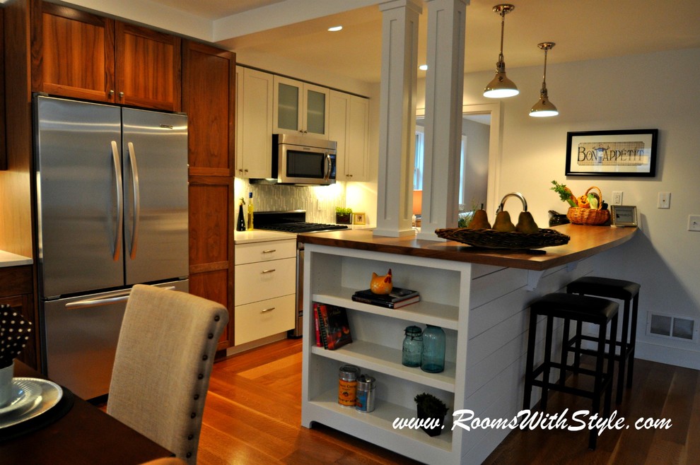 New Construction Home Staging Minneapolis MN Modern Kitchen