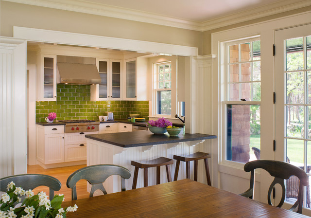 OC] Kitchen in New England cottage, recently remodeled [6615x4422