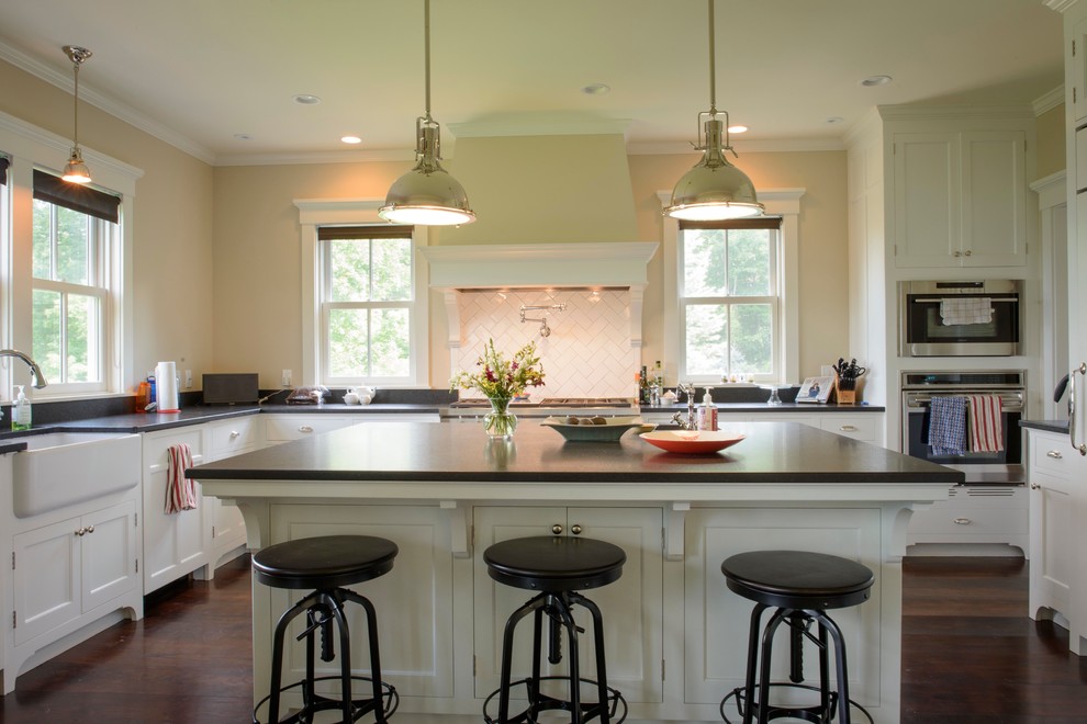 New Home Traditional Kitchen Burlington by Vermont Vernacular