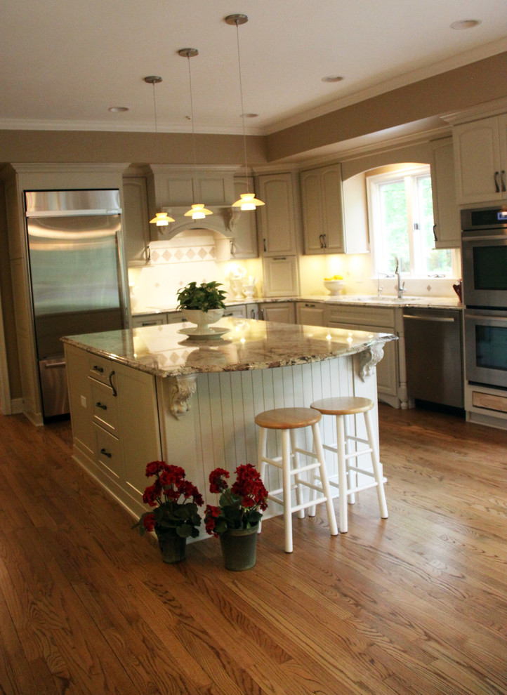 New Kitchen Island Design Ideas Cleveland Traditional Kitchen