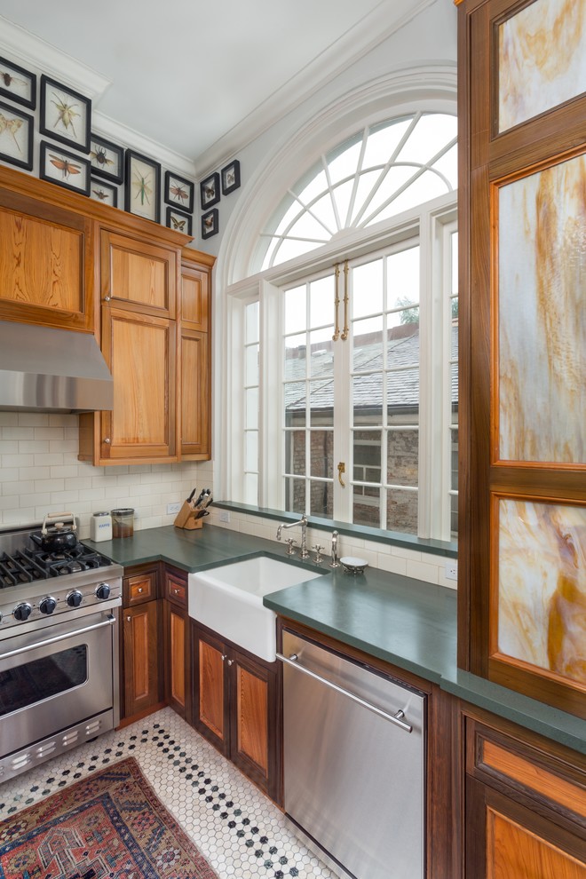 New Orleans French Quarter Residence Traditional Kitchen New