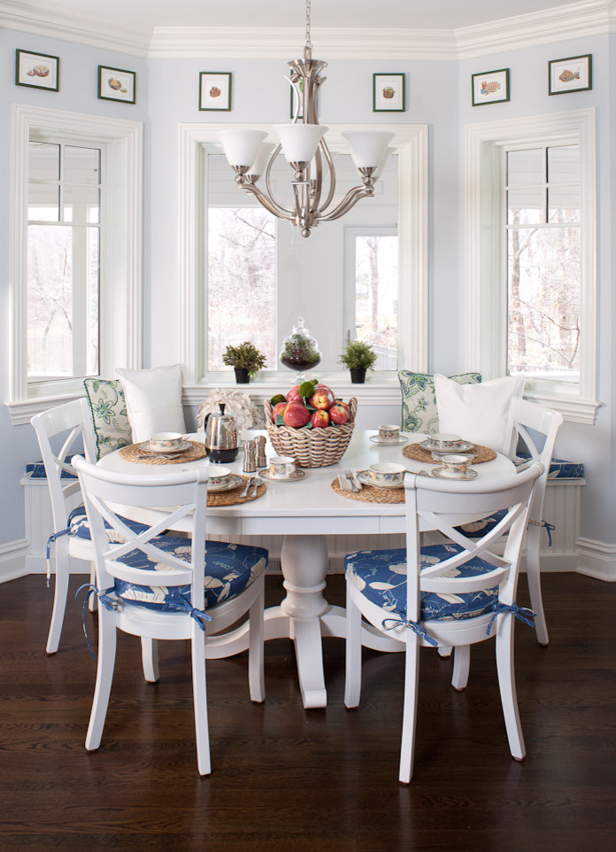 New Traditional Grand Kitchen Dining Room New York by American