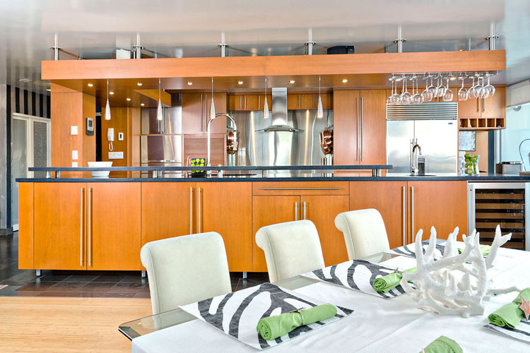 New Westminster Penthouse Contemporary Kitchen Vancouver by The