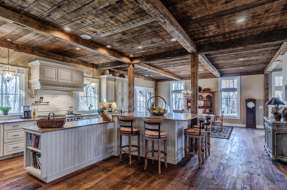 Rustic kitchen in New York.