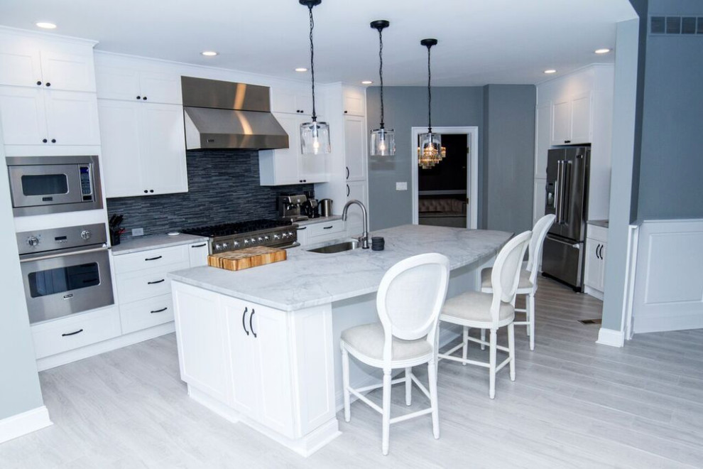 Newtown Square PA Kitchen - Transitional - Kitchen ...