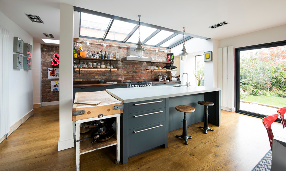 This is an example of an urban kitchen in Other.